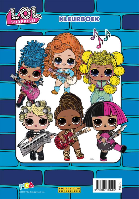 Gottmer Kinderboeken - L.O.L. Surprise Kleurboek, Kleurplaten & stickers, Gottmer, Keekabuu