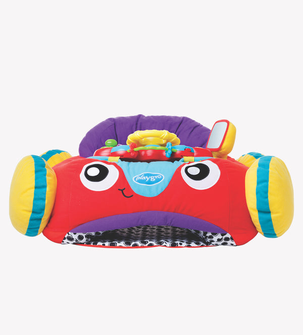 Playgro - Muzikale Auto Zitkussen, Babygyms & speelkleden, Playgro, Keekabuu