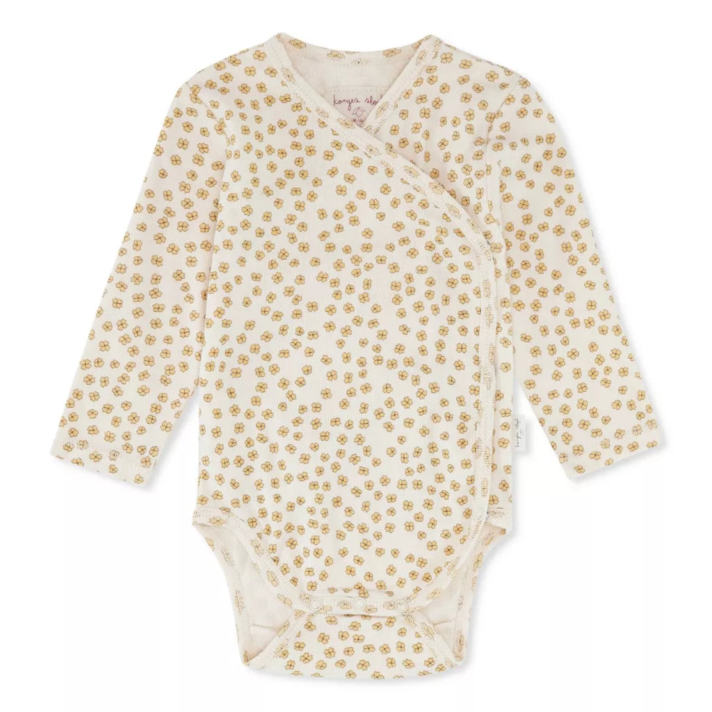 Konges Sløjd - Newborn Overslag Romper, Rompers, Konges Slojd, Keekabuu