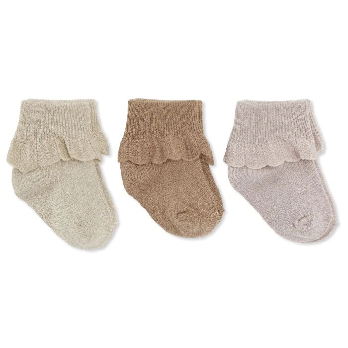 Konges Sløjd- Sokken met Kant (Set van 3), , Konges Slojd, Keekabuu