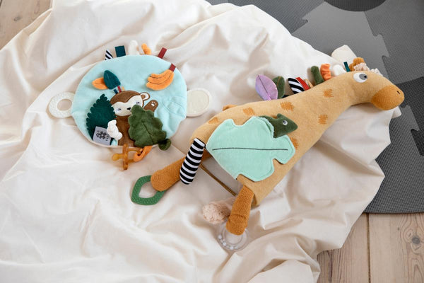 Sebra - Maci The Monkey Activiteiten Mini Speelkleedje, Baby Activity Toys, Sebra, Keekabuu