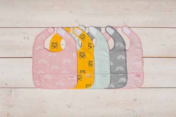 Jollein - Slabbetje Waterproof Tiger | Mustard, Slabbetjes, Jollein, Keekabuu