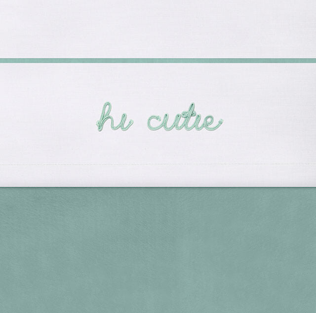 Jollein -  Hi Cutie Ledikantlaken | Ash Green, Lakens, Jollein, Keekabuu