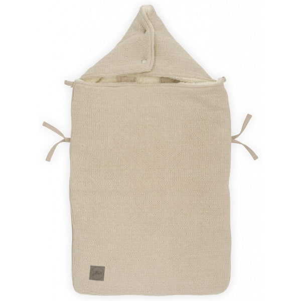 Jollein -  Bliss Knit Nougat Voetenzak groep 0+ 3/5 punts, Voetenzakken, Jollein, Keekabuu