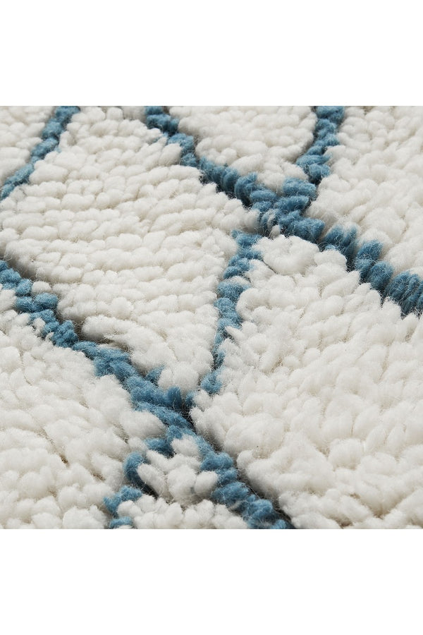 Cam Cam Copenhagen  - Wollen Vloerkleed - Harlequin | Petrol, Babygyms & speelkleden, Cam Cam Copenhagen, Keekabuu